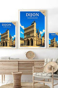 Affiche Dijon Église Notre-Dame