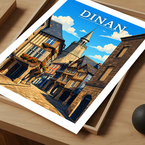 Affiche - Dinan