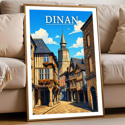 Affiche - Dinan