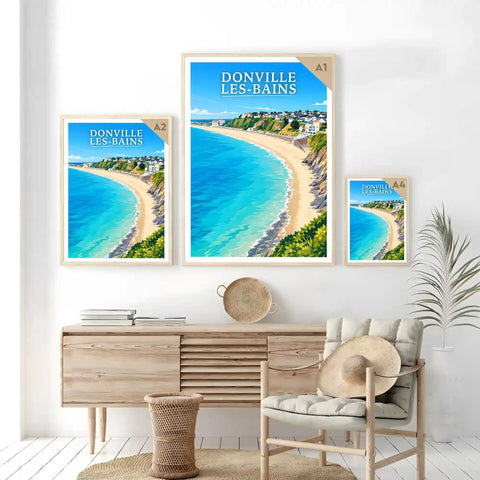 Affiche - Donville-les-Bains