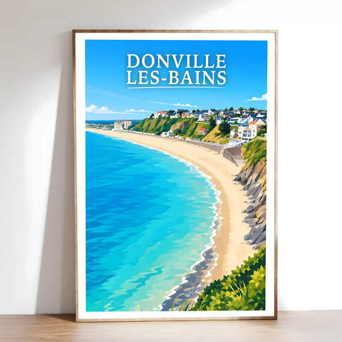 Affiche - Donville-les-Bains