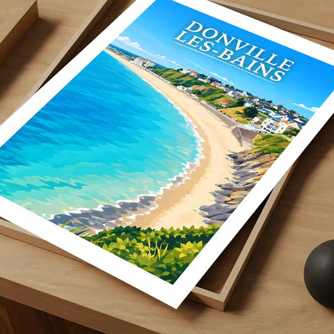 Affiche - Donville-les-Bains