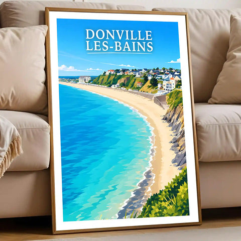 Affiche - Donville-les-Bains