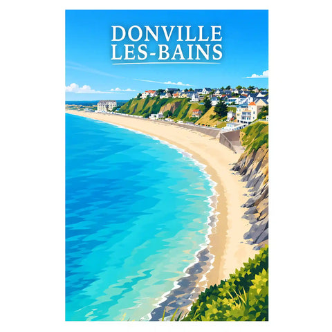 Affiche - Donville-les-Bains