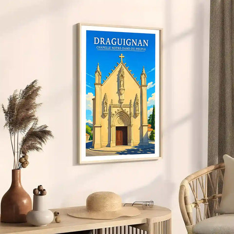 Affiche - Draguignan - Chapelle Notre-Dame-du-Peuple