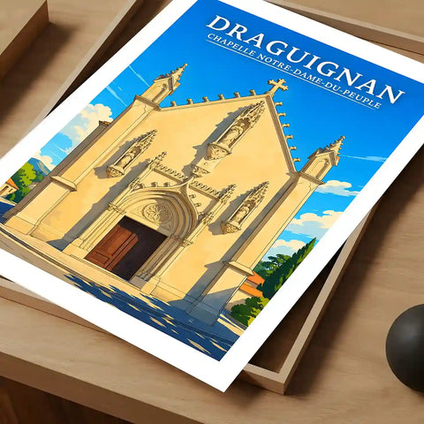 Affiche - Draguignan - Chapelle Notre-Dame-du-Peuple