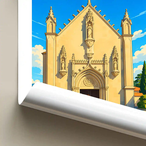 Affiche - Draguignan - Chapelle Notre-Dame-du-Peuple