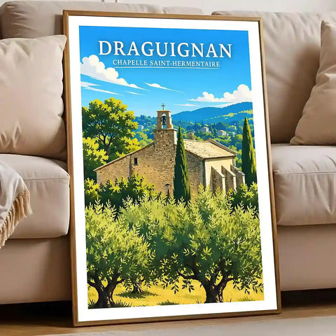 Affiche - Draguignan - Chapelle Saint-Hermentaire