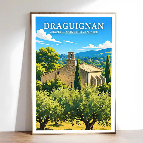 Affiche - Draguignan - Chapelle Saint-Hermentaire