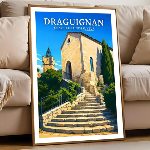 Affiche - Draguignan - Chapelle Saint-Sauveur