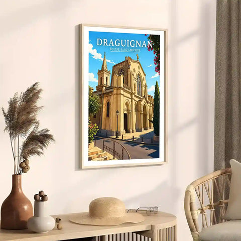 Affiche - Draguignan - Église Saint-Michel
