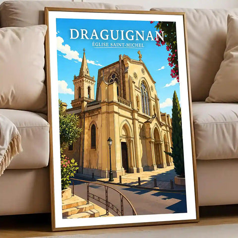 Affiche - Draguignan - Église Saint-Michel