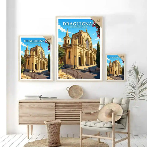 Affiche - Draguignan - Église Saint-Michel