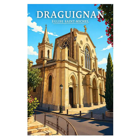 Affiche - Draguignan - Église Saint-Michel