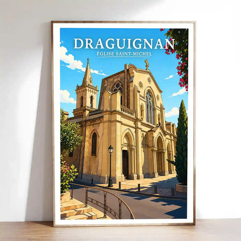 Affiche - Draguignan - Église Saint-Michel
