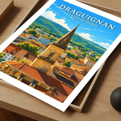 Affiche - Draguignan - La Cité du Dragon