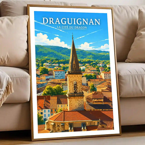 Affiche - Draguignan - La Cité du Dragon