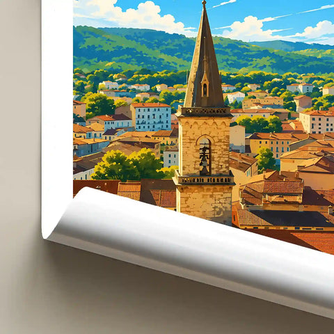 Affiche - Draguignan - La Cité du Dragon