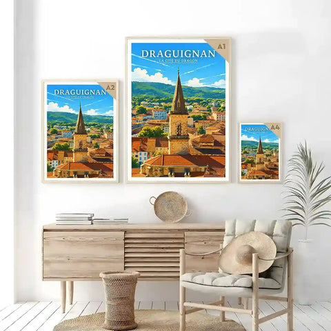 Affiche - Draguignan - La Cité du Dragon
