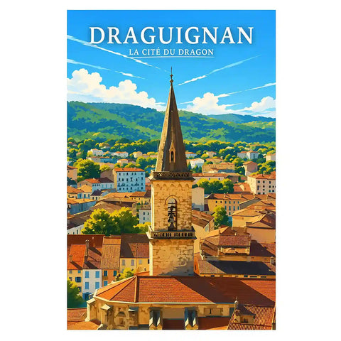 Affiche - Draguignan - La Cité du Dragon