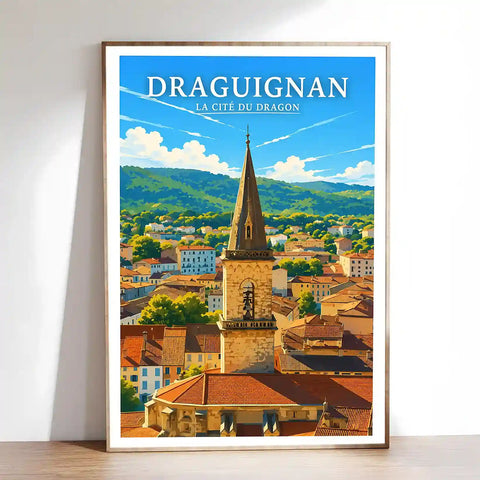 Affiche - Draguignan - La Cité du Dragon