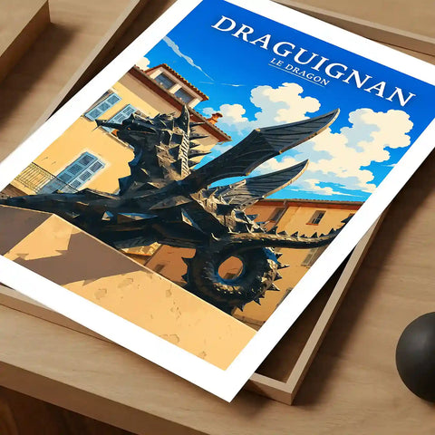 Affiche - Draguignan - Le Dragon