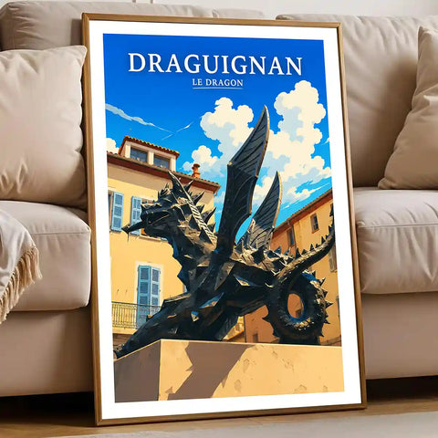 Affiche - Draguignan - Le Dragon