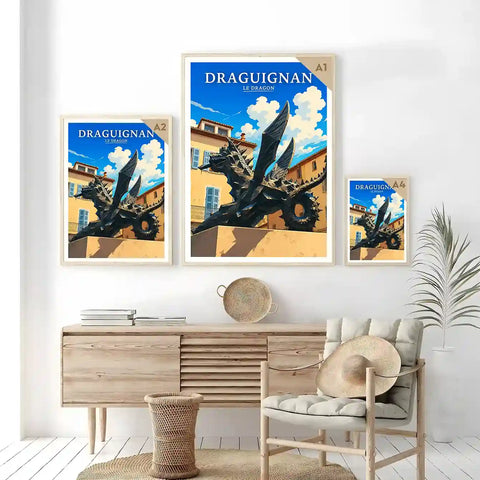 Affiche - Draguignan - Le Dragon