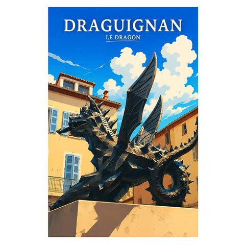 Affiche - Draguignan - Le Dragon