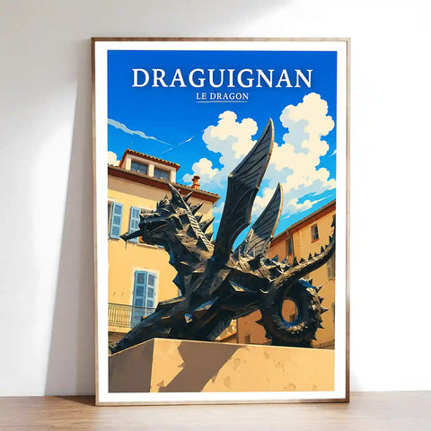 Affiche - Draguignan - Le Dragon