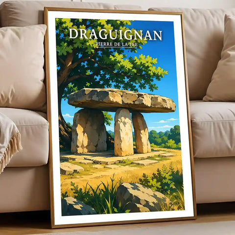Affiche - Draguignan - Pierre de la Fée