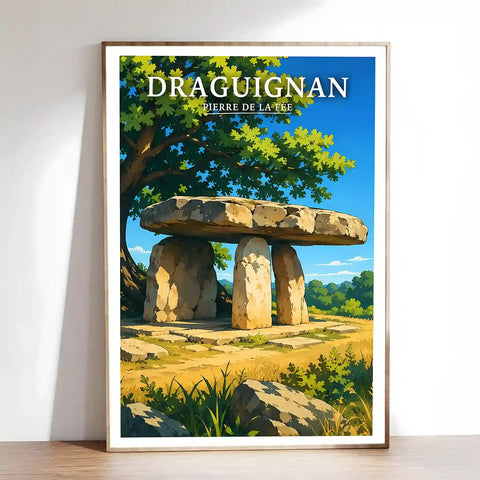 Affiche - Draguignan - Pierre de la Fée