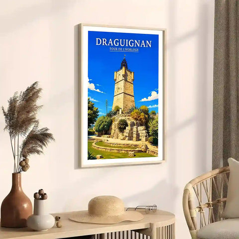 Affiche - Draguignan - Tour de l'Horloge
