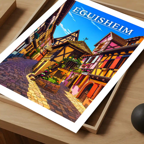 Affiche - Eguisheim