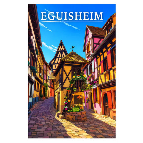 Affiche - Eguisheim