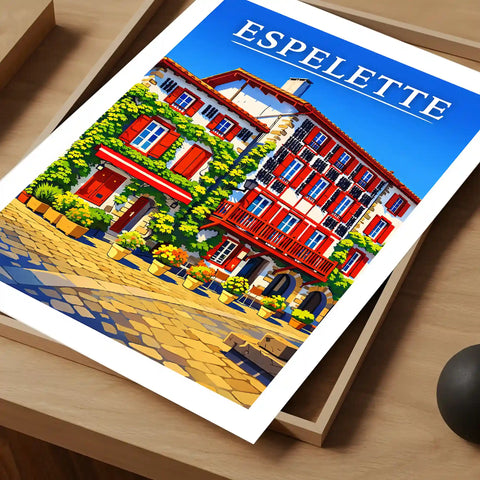 Affiche - Espelette