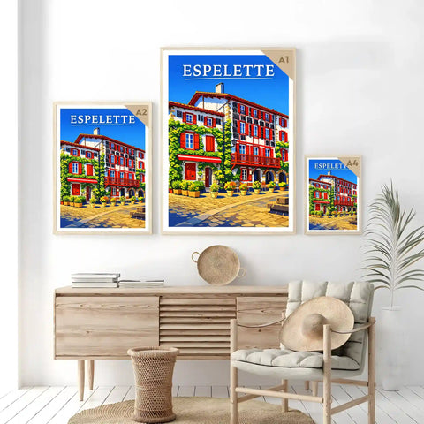 Affiche - Espelette