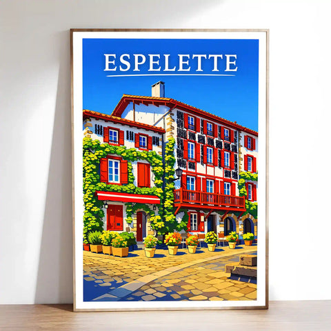 Affiche - Espelette