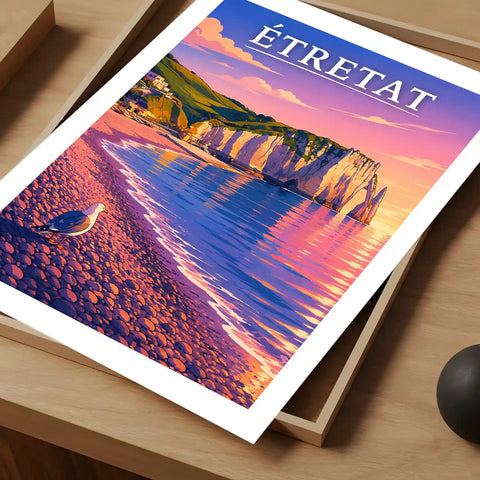 Affiche - Étretat