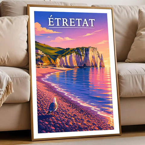 Affiche - Étretat