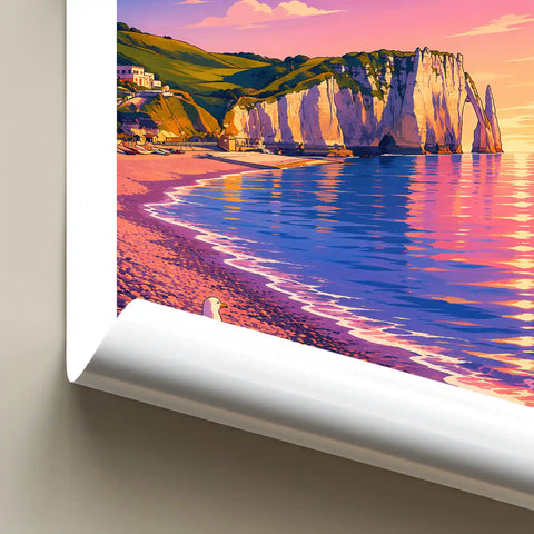 Affiche - Étretat