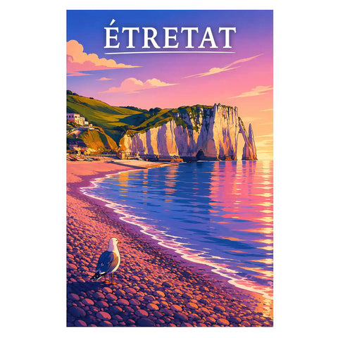 Affiche - Étretat
