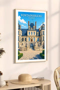 Affiche - Fontainebleau - Le Château - affiche fontainebleau