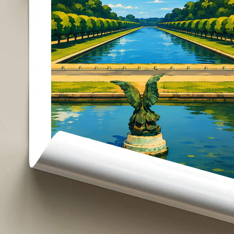 Affiche - Fontainebleau - Le Grand Canal