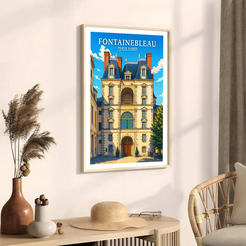 Affiche - Fontainebleau - Porte Dorée