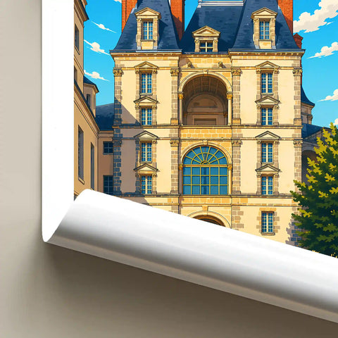 Affiche - Fontainebleau - Porte Dorée