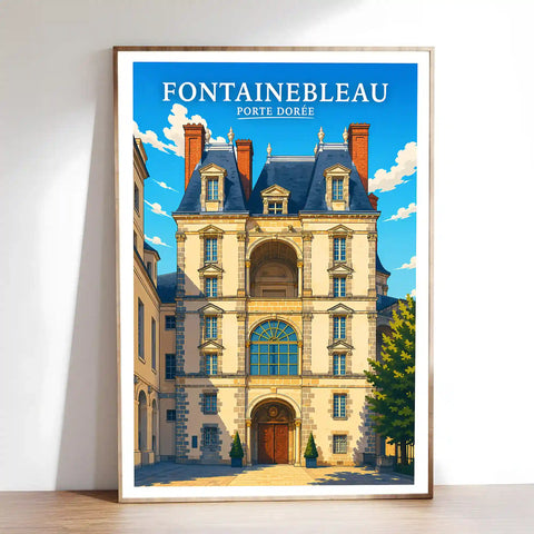 Affiche - Fontainebleau - Porte Dorée