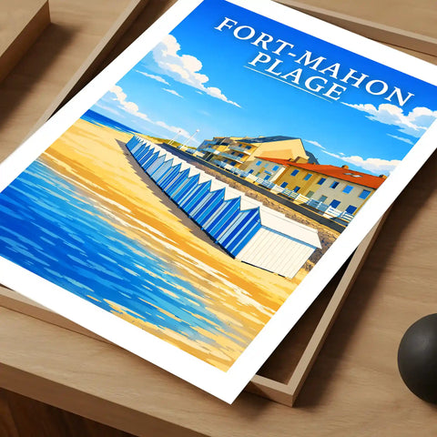 Affiche - Fort-Mahon-Plage