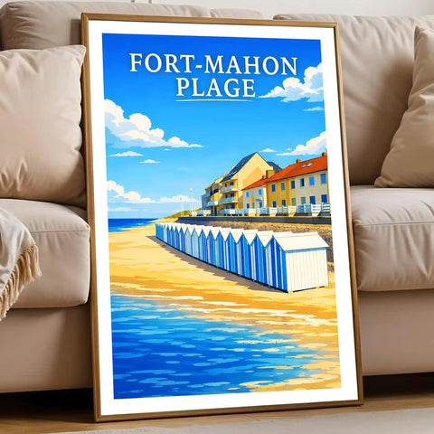 Affiche - Fort-Mahon-Plage
