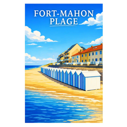 Affiche - Fort-Mahon-Plage